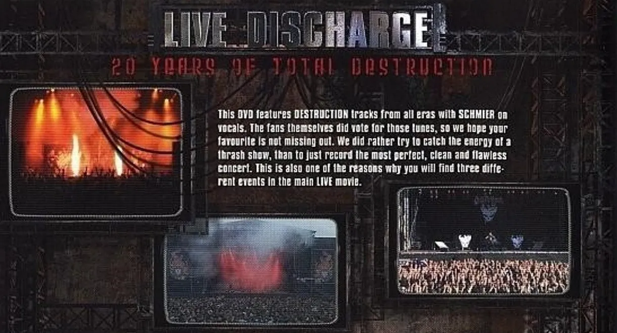 Destruction ‎– Live Discharge