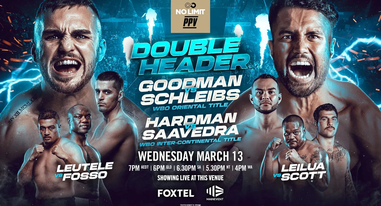 Sam Goodman vs. Mark Schleibs