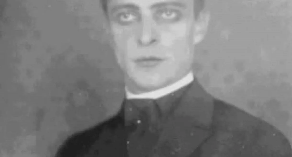 The man in the background