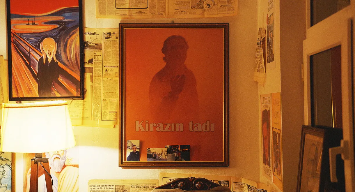 The Leaf Covered in Hoarfrost