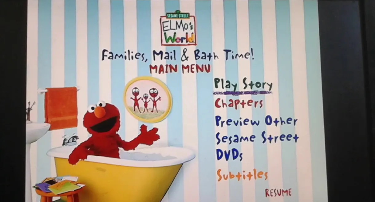Sesame Street: Elmo's World: Families, Mail & Bath Time!