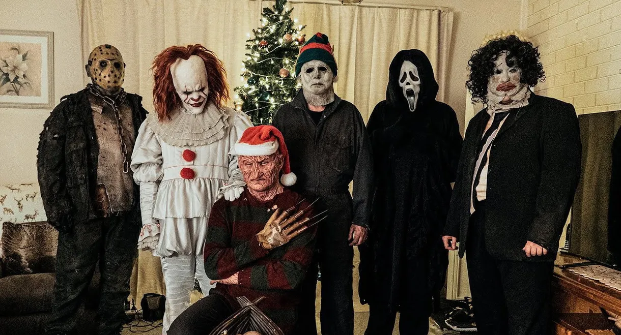 Horror Icons Celebrate Christmas