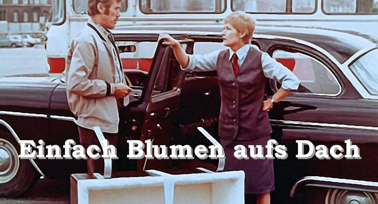 Einfach Blumen aufs Dach