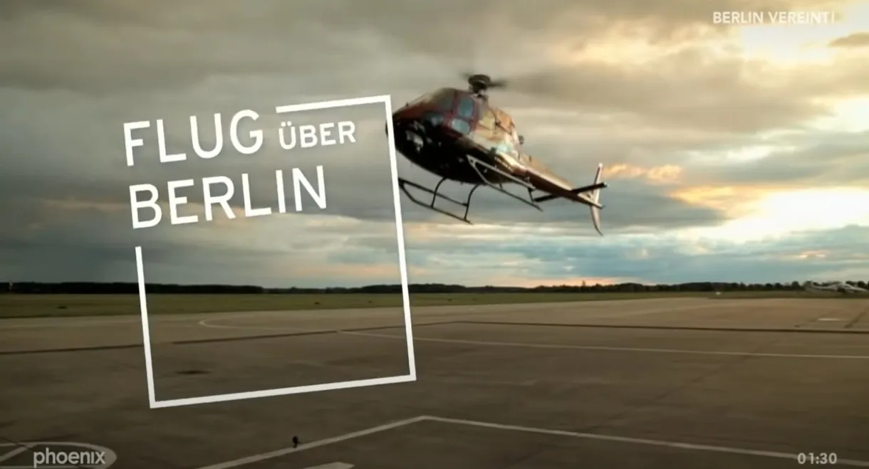 Flug über Berlin