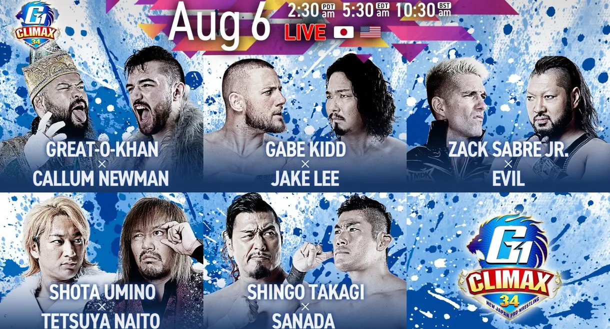 NJPW G1 Climax 34: Day 11