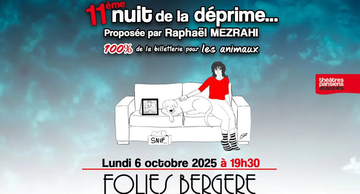 11e edition de La Nuit de la Deprime aux Folies Bergère