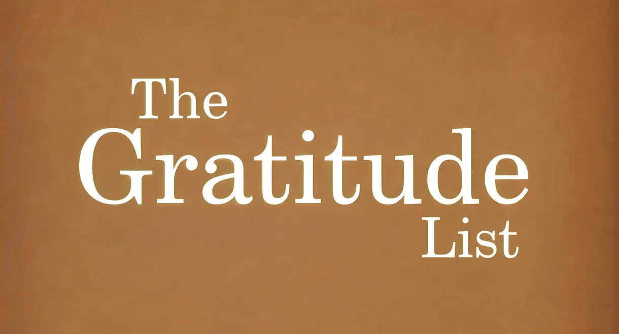 The Gratitude List