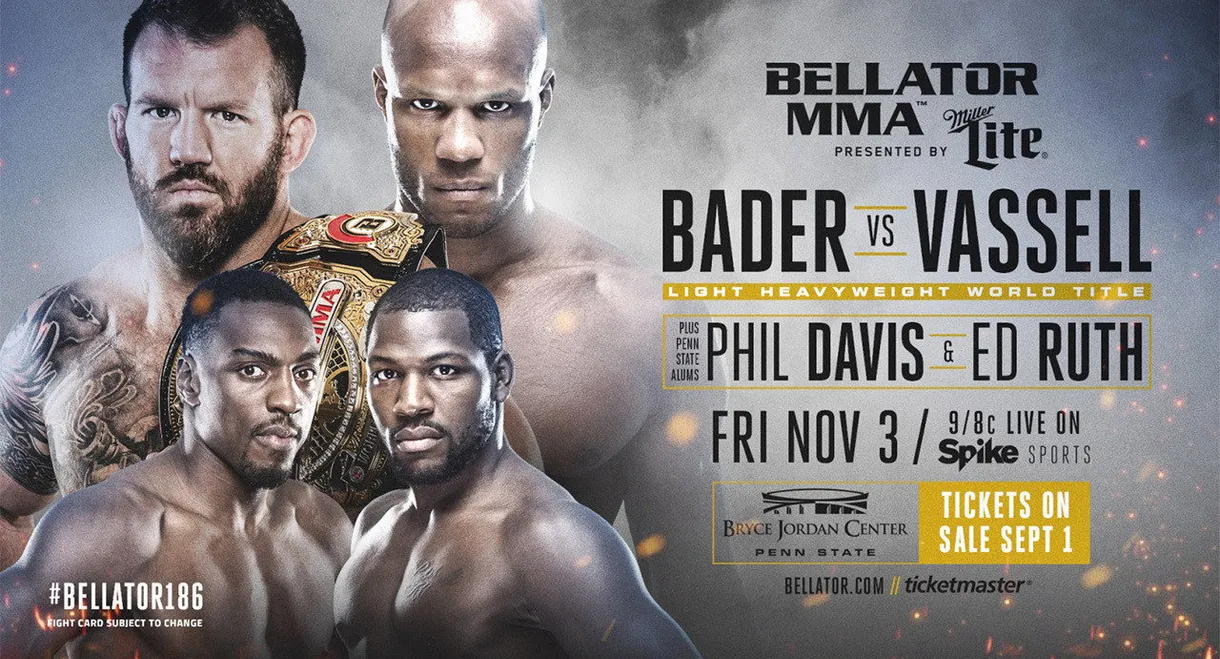 Bellator 186: Bader vs. Vassell