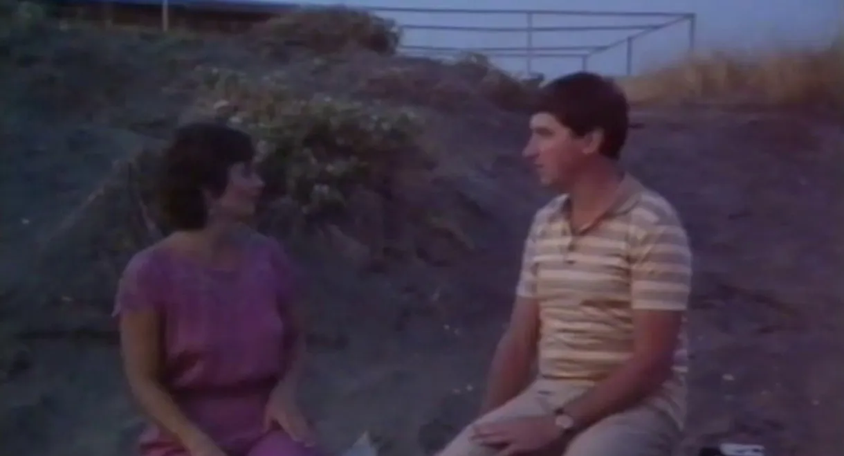 Morfar och jag på semester