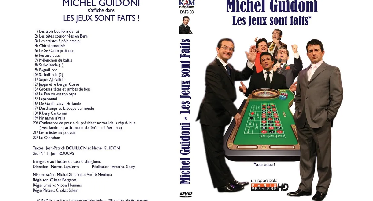 Michel Guidoni - Les jeux sont faits