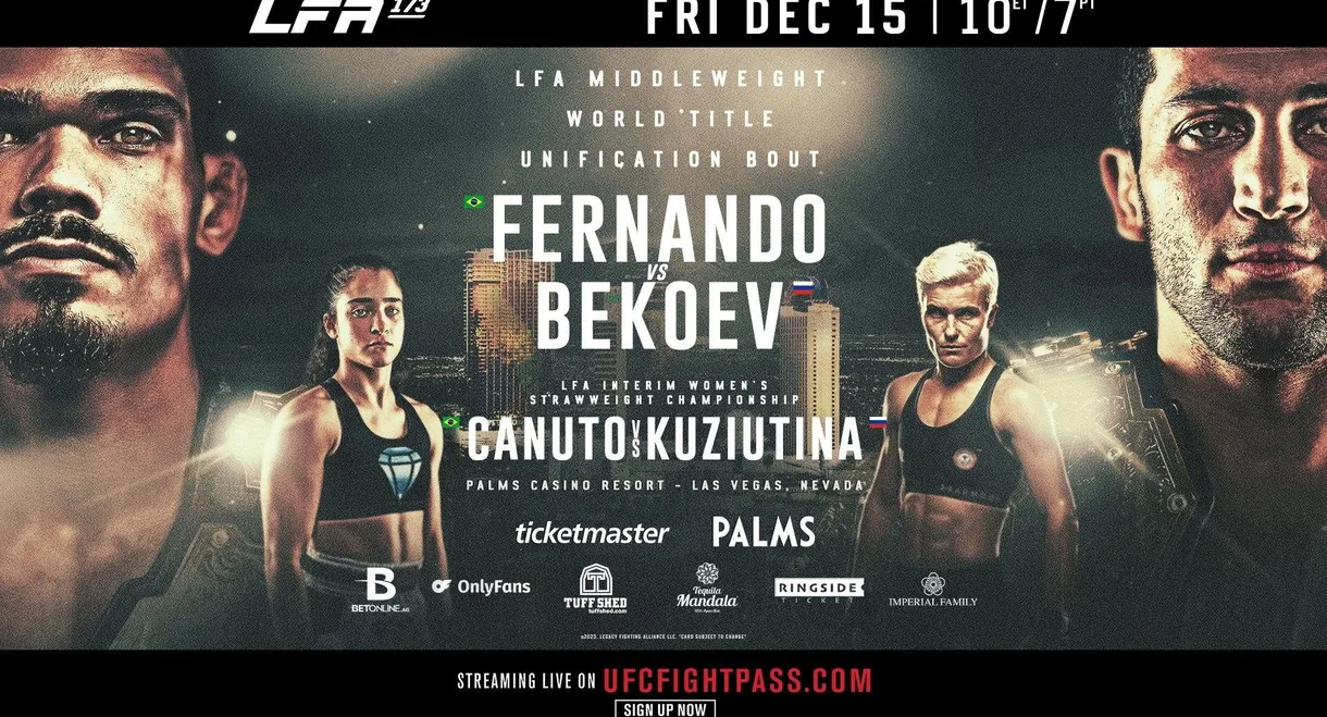 LFA 173: Fernando vs. Bekoev