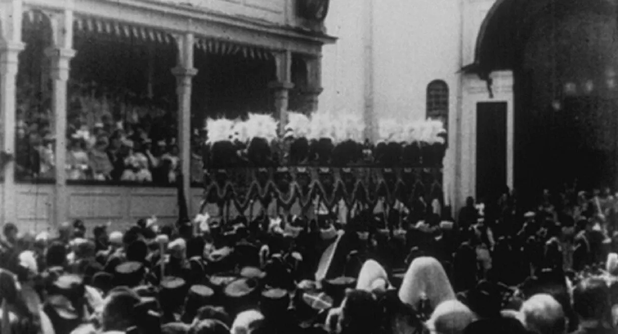 Tsar and Tsarina Entering the Church of the Assumption