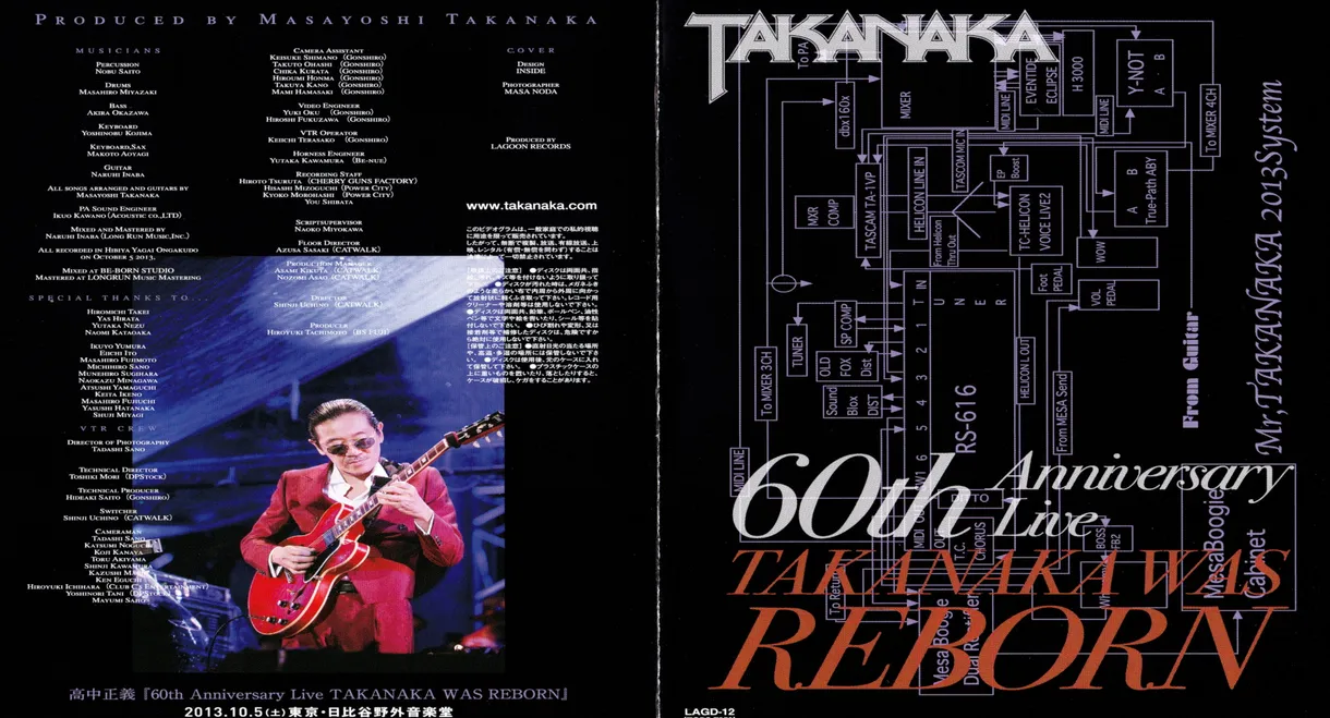 Takanaka 60th Birthday Anniversary Live ~ TAKANAKA WAS REBORN