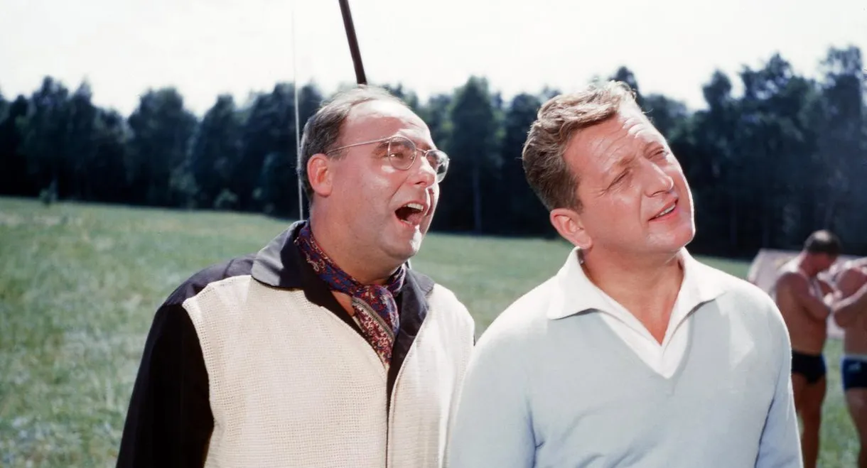 Der kühne Schwimmer