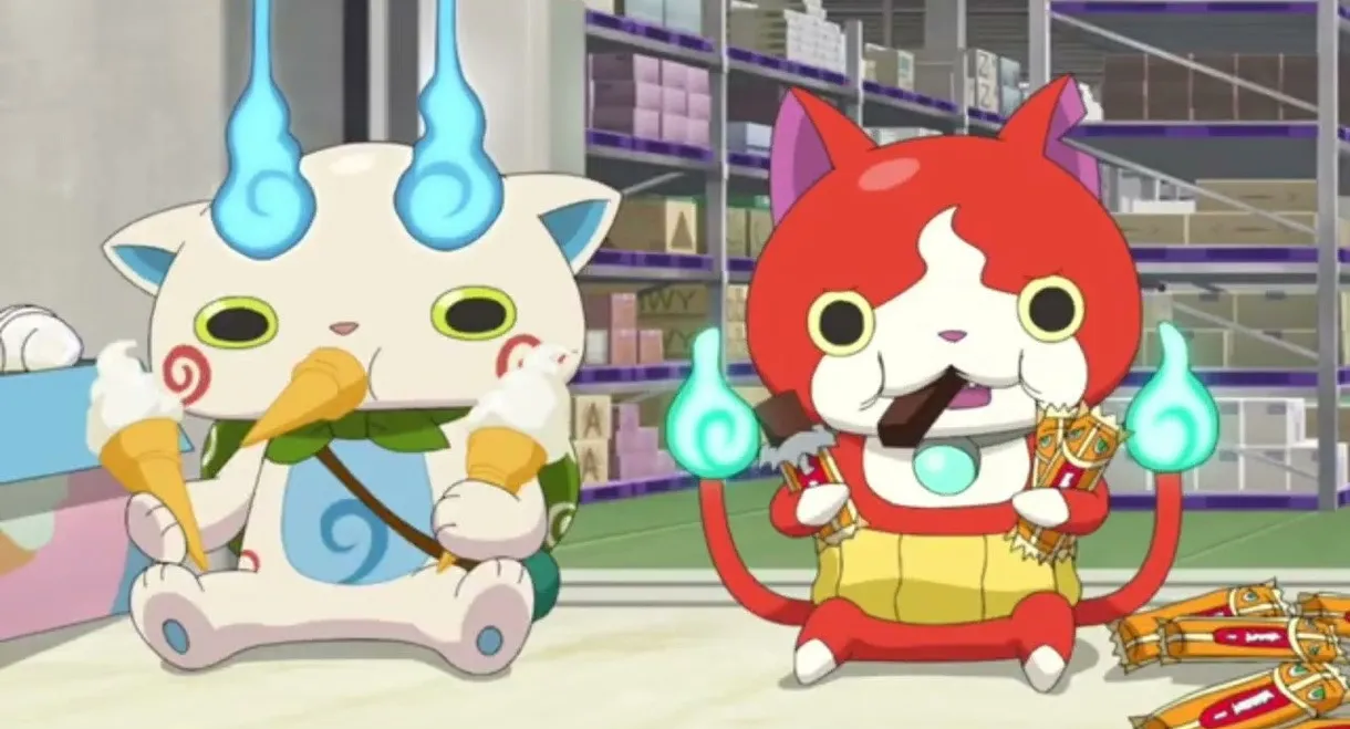 Yo-kai Watch♪: Jibanyan vs. Komasan - The Big Amazing Battle, Nyan