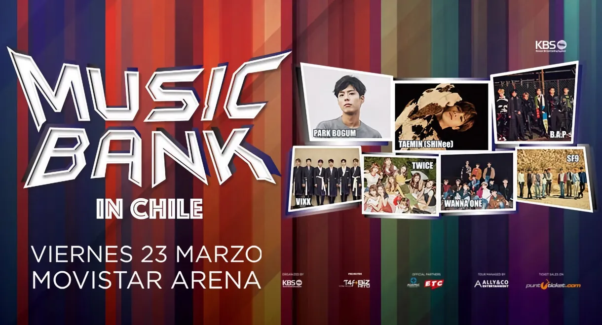 Music Bank in Chile 2018