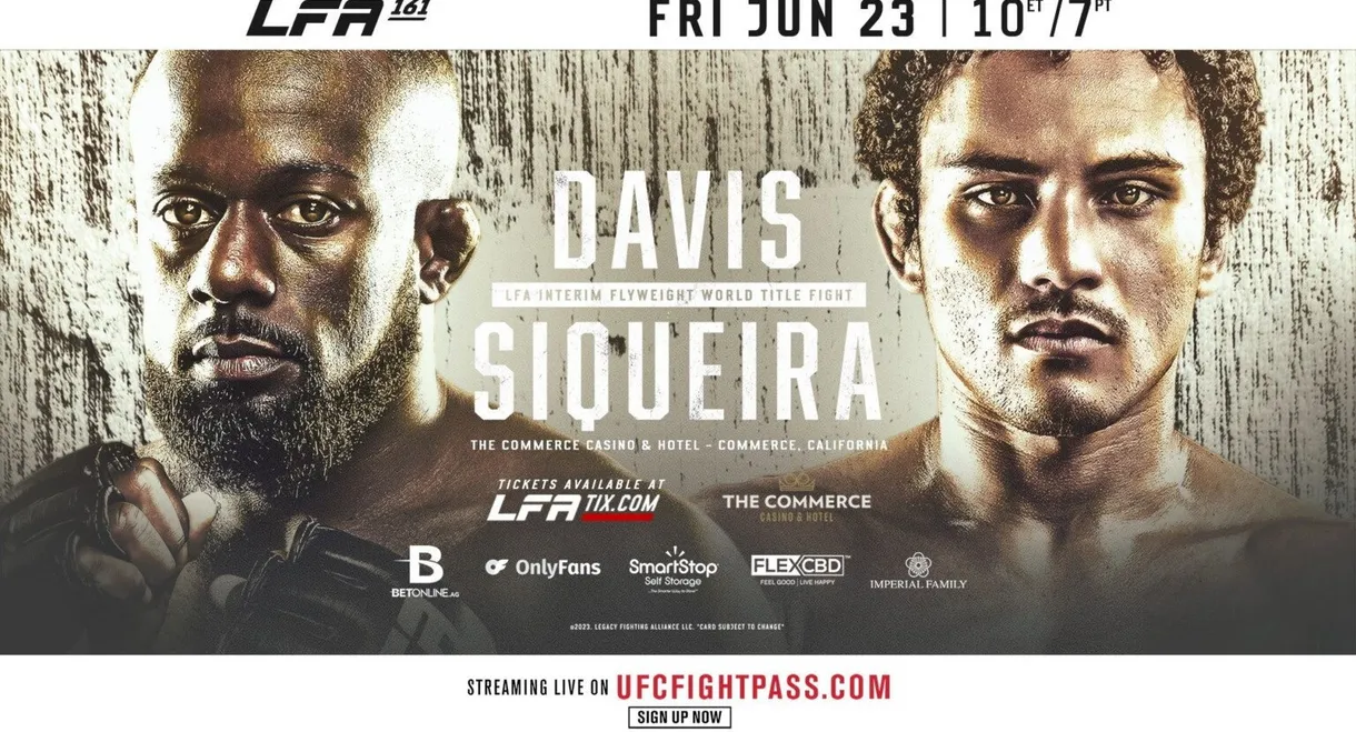 LFA 161: Davis vs. Siqueira