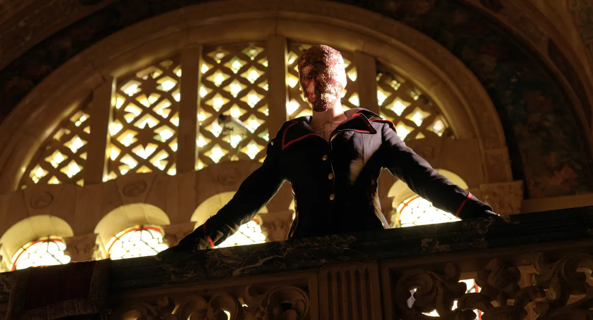 Red Ribbons in the House of Stained Glass