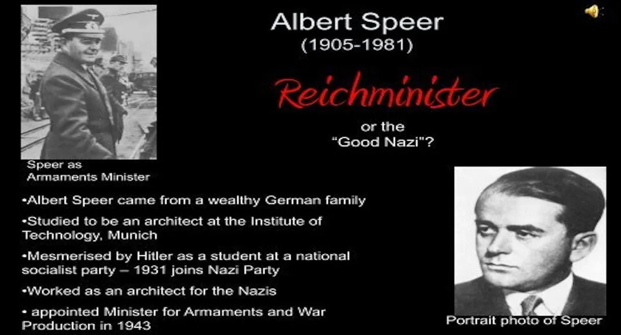 Albert Speer: The Nazi Who Said Sorry