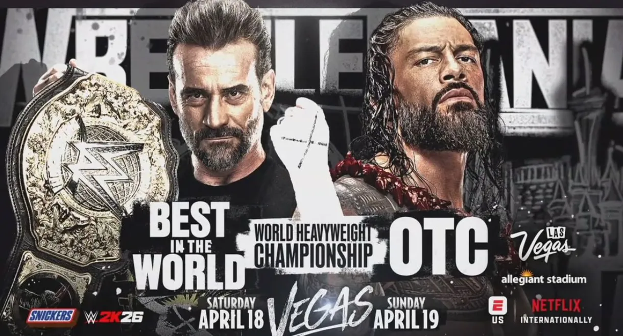 WWE WrestleMania 42 - Sunday