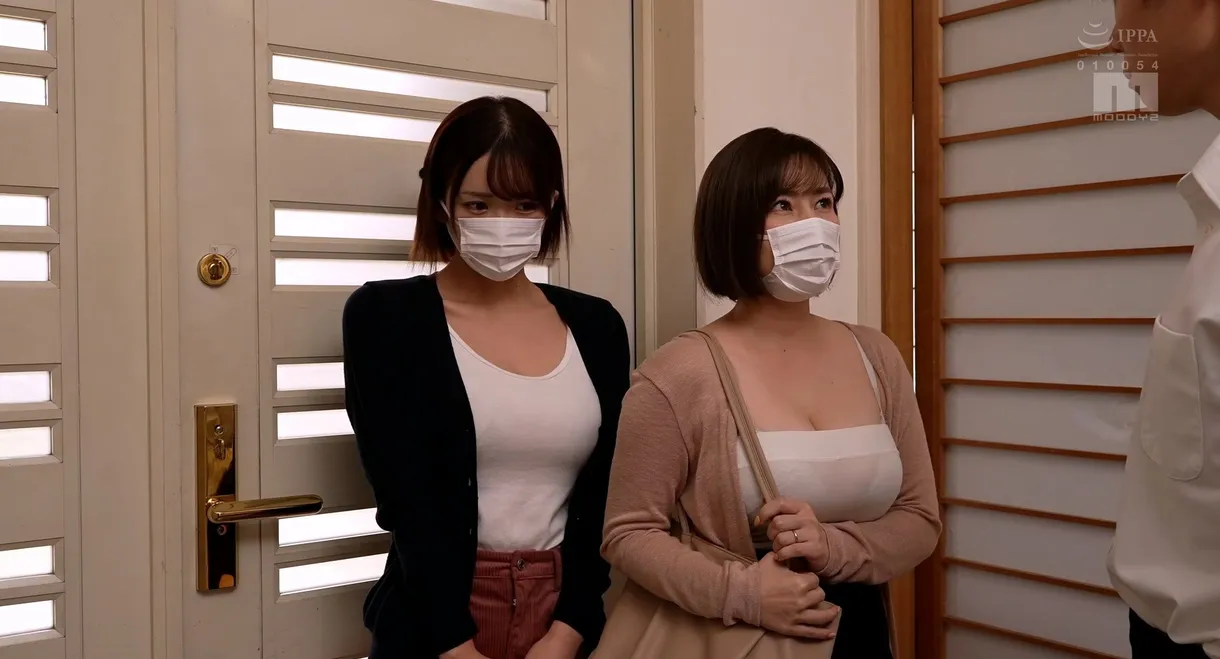 宗教勧誘に来た母娘の胸がエロかったので、部屋に連れ込んだら、肉オナホにできた話。