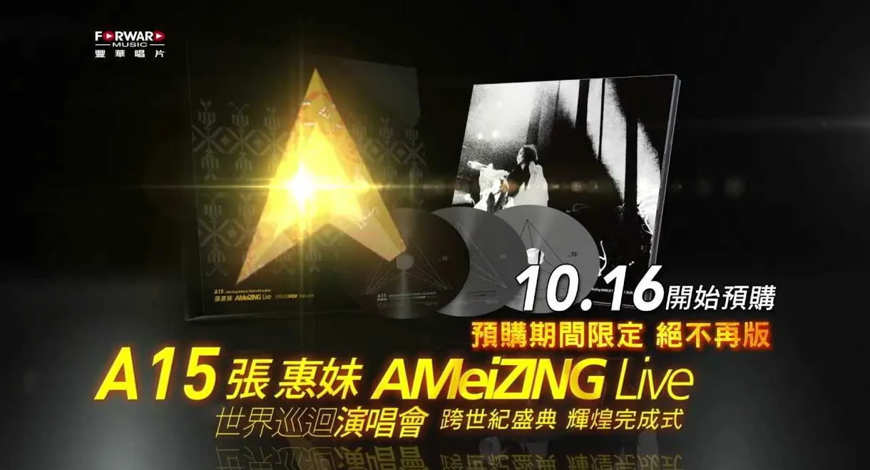A15 - 張惠妹 AMeiZING Live 世界巡迴演唱會 跨世紀盛典