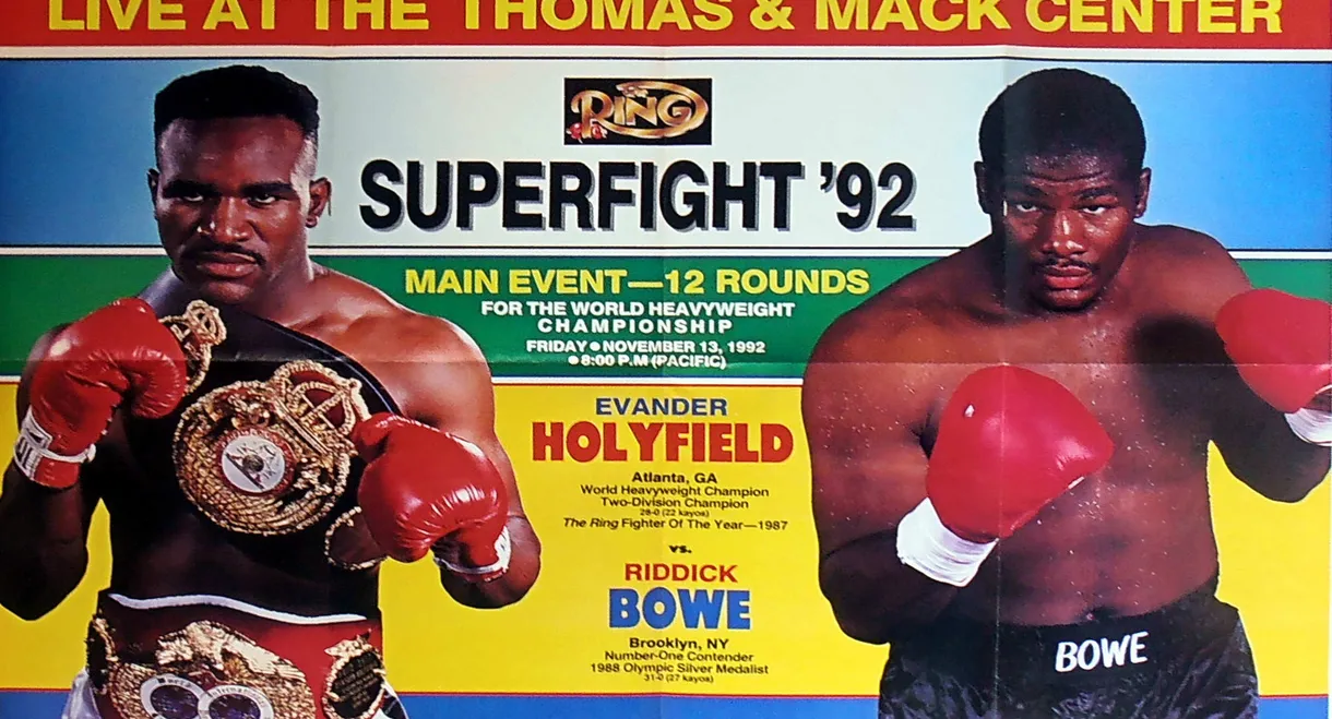 Evander Holyfield vs Riddick Bowe I