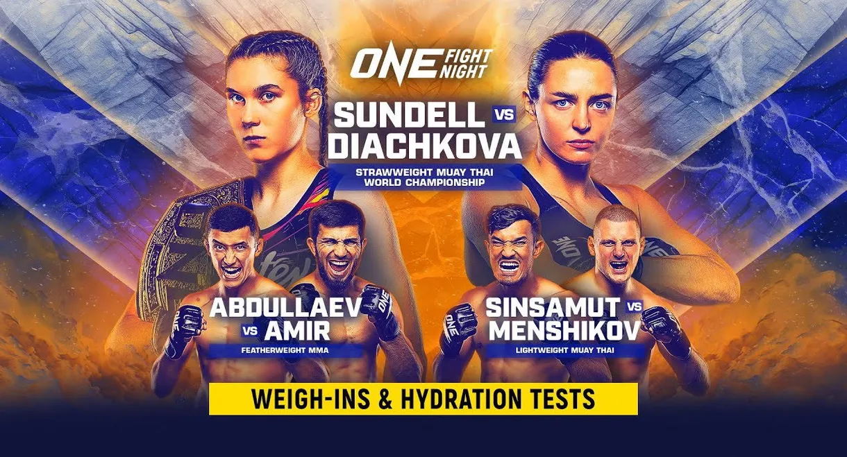 ONE Fight Night 22: Sundell vs. Diachkova