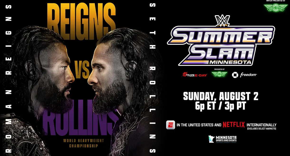 WWE SummerSlam 2026: Sunday - Countdown