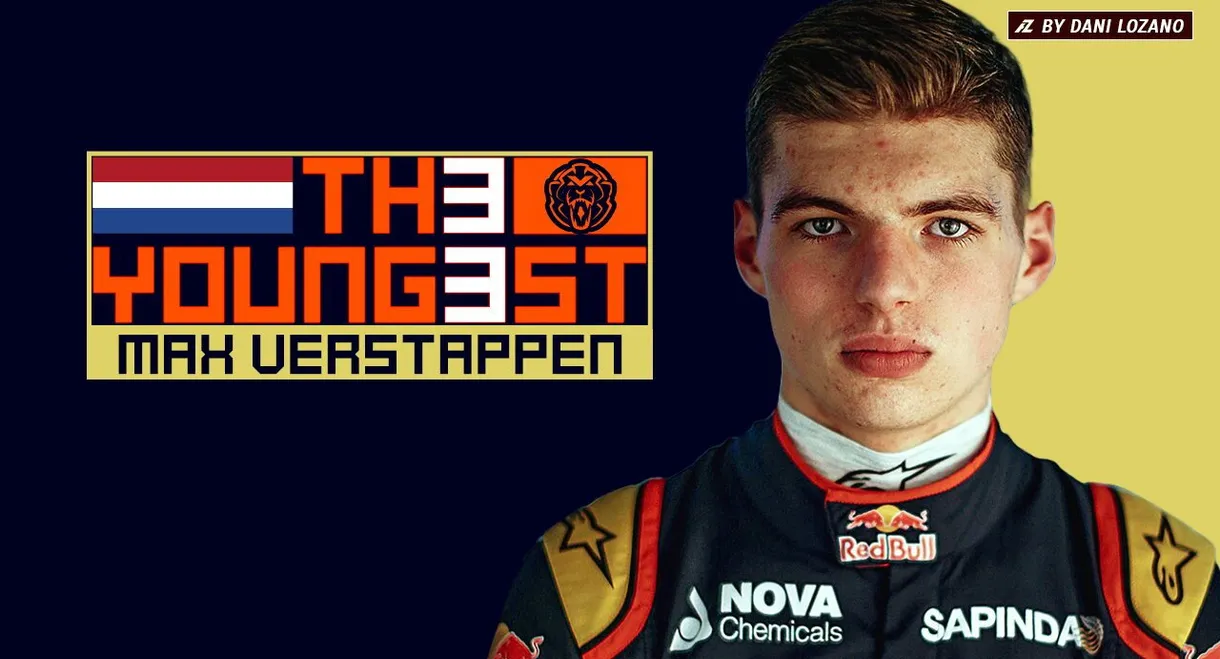 TH3 YOUNG3ST – MAX VERSTAPPEN