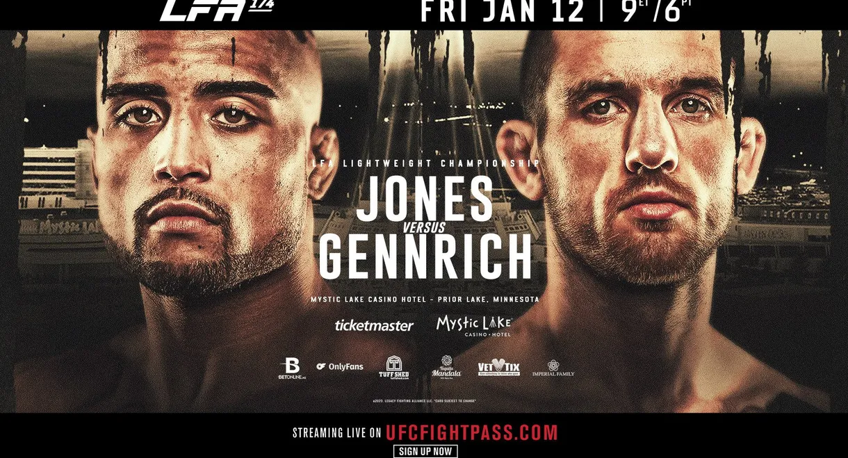 LFA 174: Jones vs. Gennrich