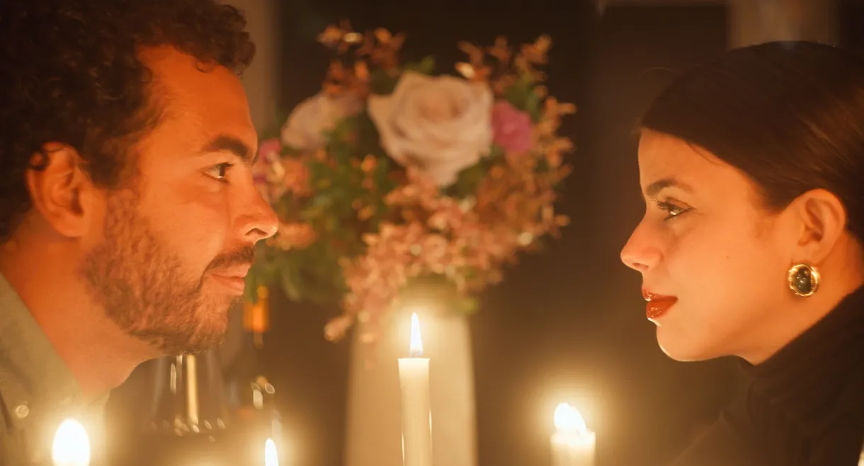 While the candles are lit, my heart is in flames