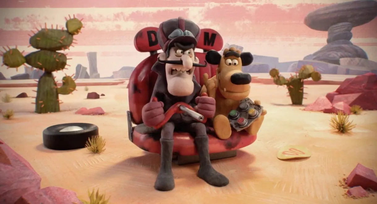 Dastardly & Muttley in 'Press the Red Button'