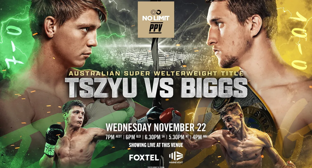 Nikita Tszyu vs. Dylan Biggs