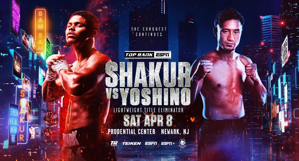 Shakur Stevenson vs. Shuichiro Yoshino