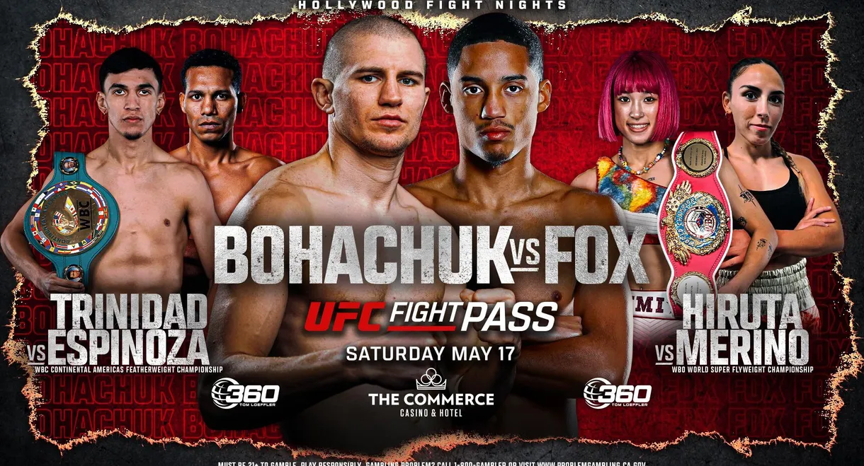 Serhii Bohachuk vs. Mykal Fox