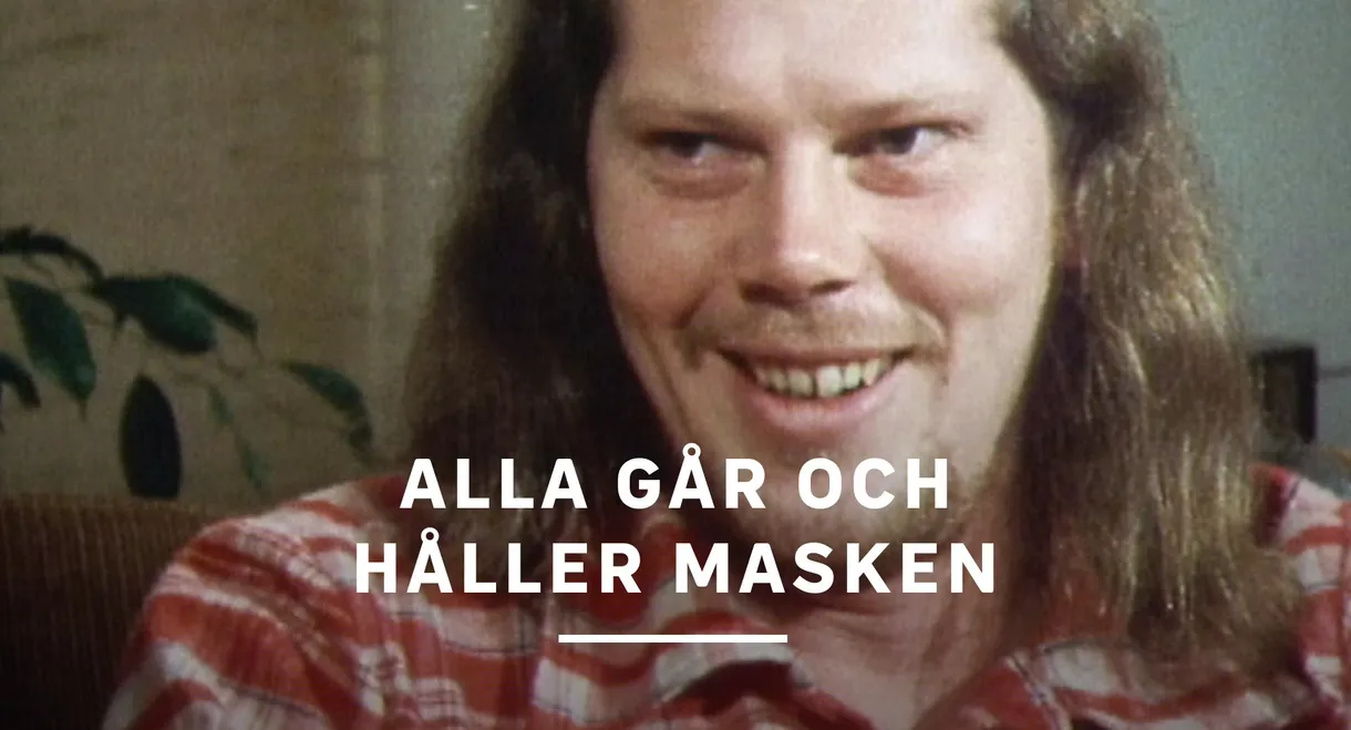 Alla går och håller masken