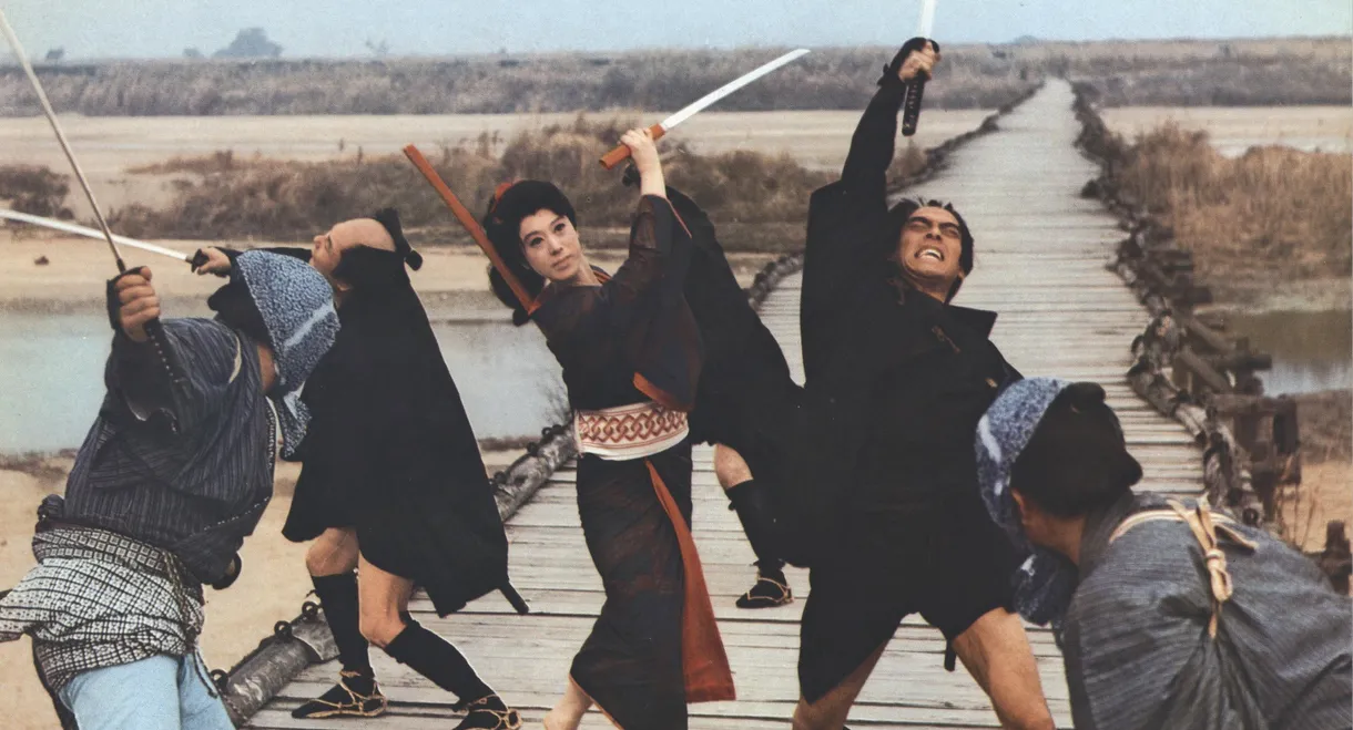 Crimson Bat, the Blind Swordswoman