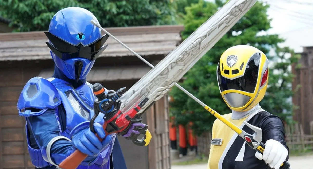 Tokusou Sentai Dekaranger with Tombo Ohger