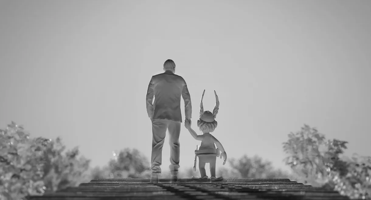 Uderzo, sur le divan d'Astérix