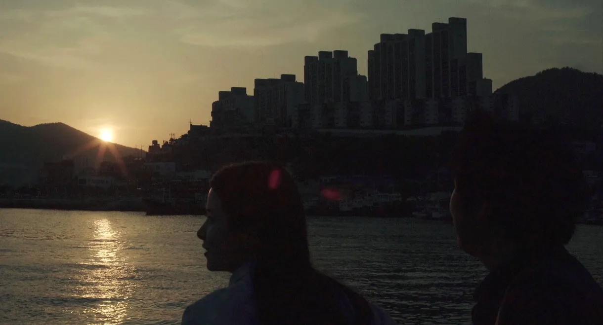The Night View of the Ocean in Yeosu