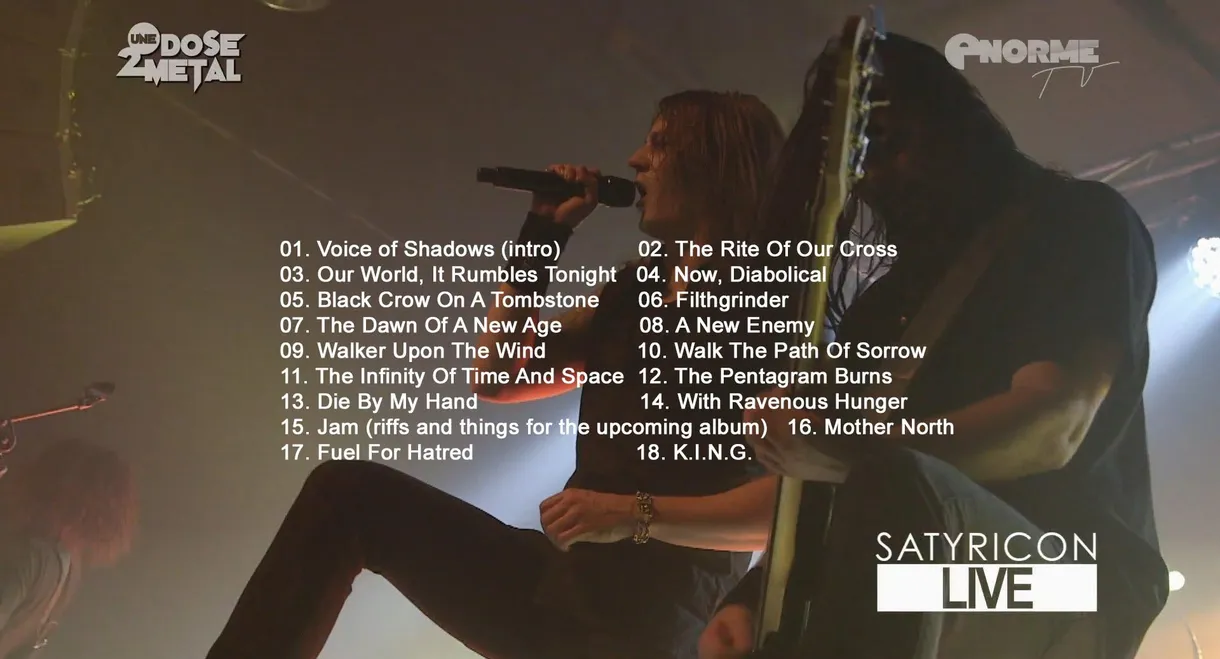 Satyricon - La Machine Du Moulin Rouge  (Paris, France 2015)