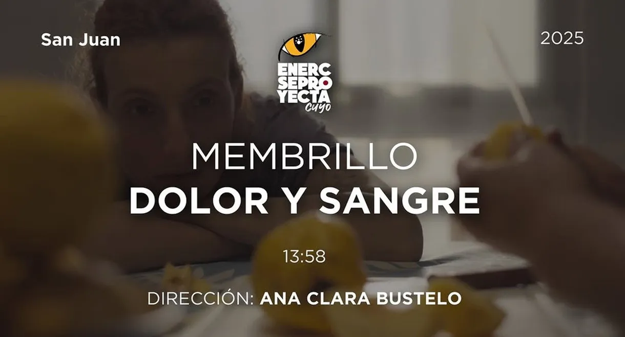 Mamá: membrillo, dolor y sangre