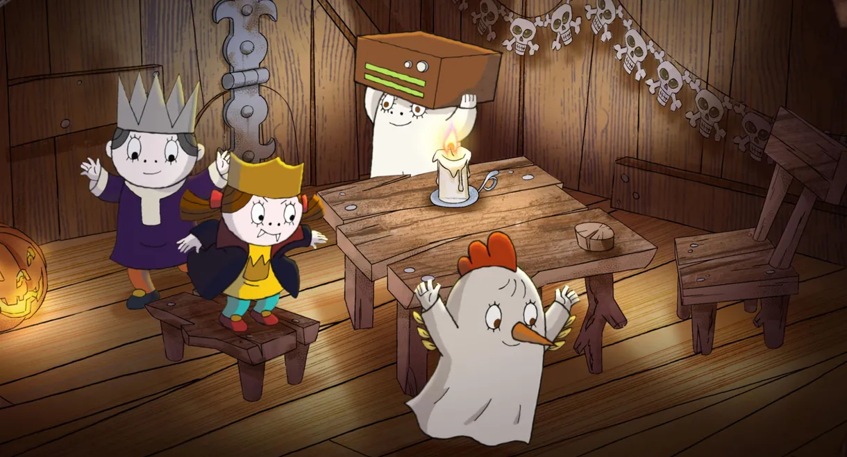 Lilla spöket Laban spökar igen