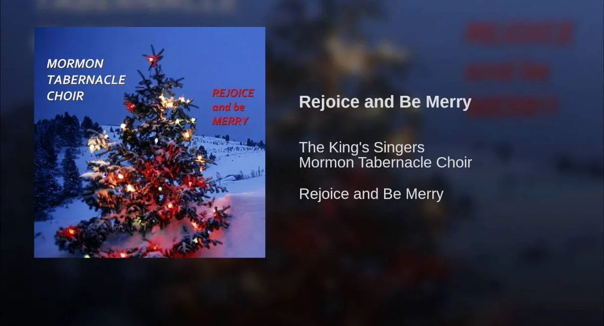 Rejoice and Be Merry!