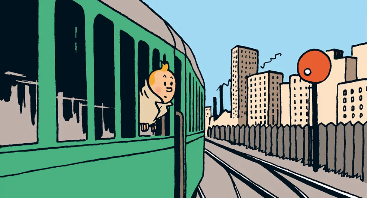 Tintin in America