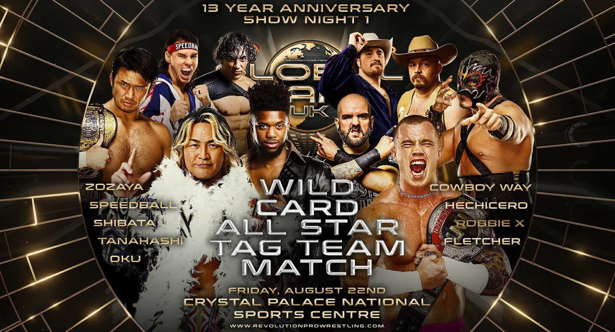 RevPro 13 Year Anniversary Show - Day 1: Global Wars UK