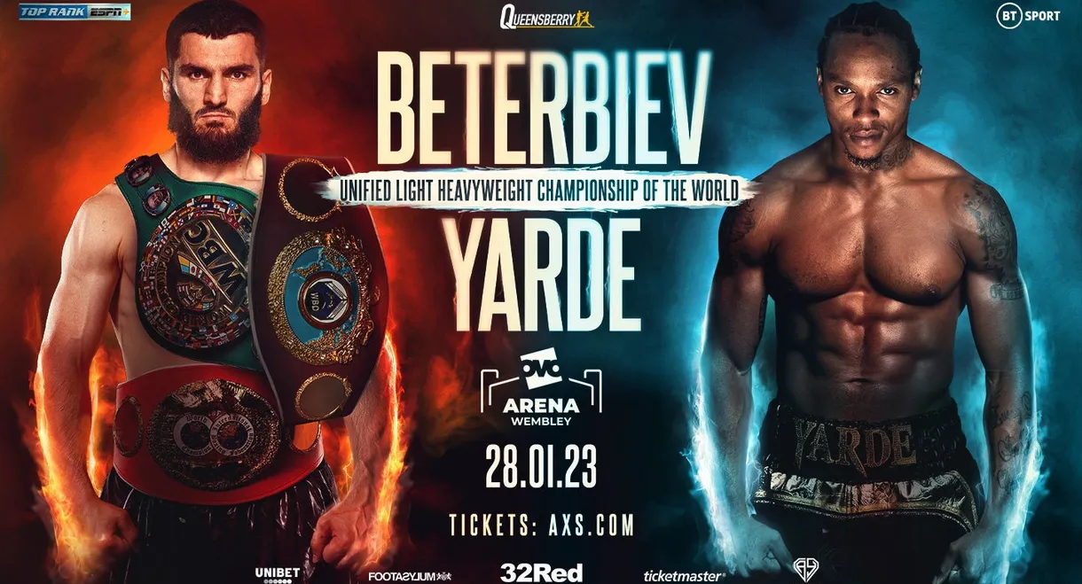 Artur Beterbiev vs. Anthony Yarde
