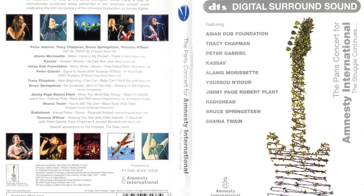 The Paris Concert for Amnesty International