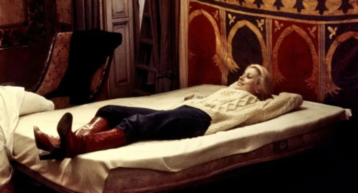 The Woman with Red Boots